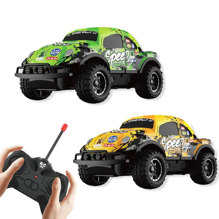 D-Power - :24 Twin R/C 27Mhz Speed Beatles 38 Car Light & Usb-Multicolor