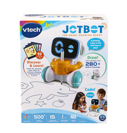 Vtech -  Jotbot Drawing & Coding Robot - White