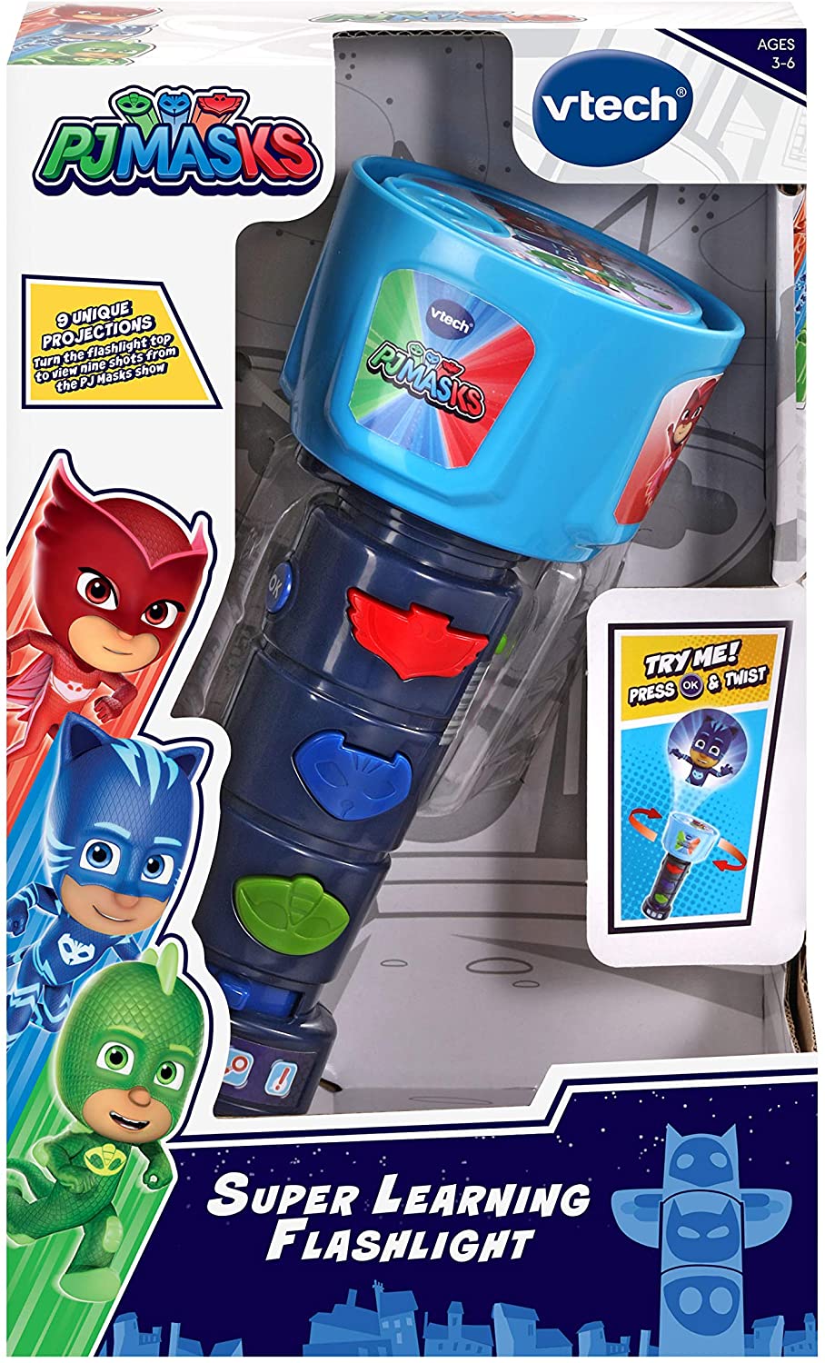 Vtech License -  Pj Masks Super Learning Flashlight Toy