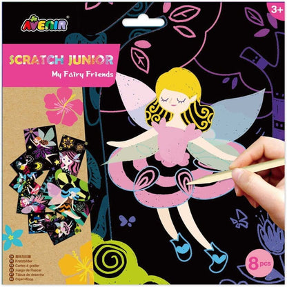 Avenir -  Scratch Junior - My Fairy Friends | Multiple Pieces Included-Multicolor