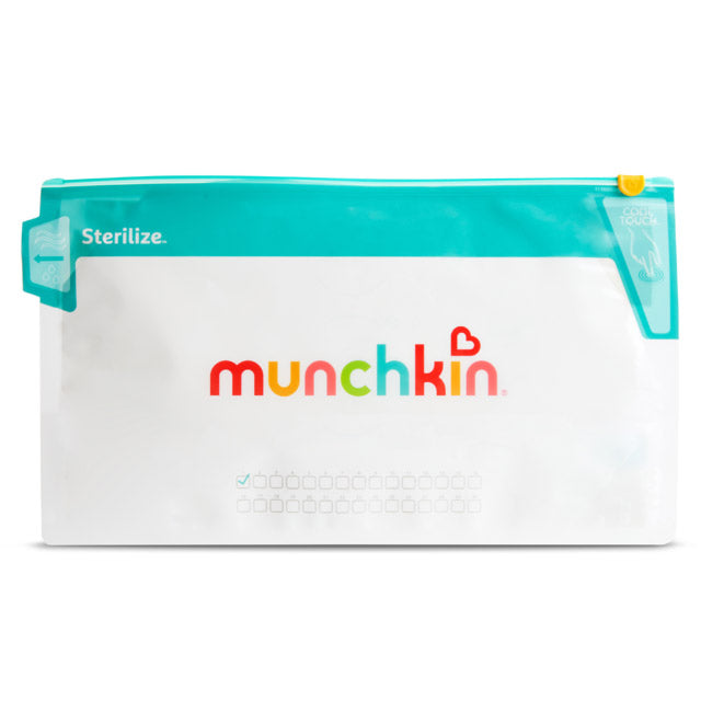 Munchkin- Jumbo Microwave Sterilizer Bags
Pack Of 6 - White