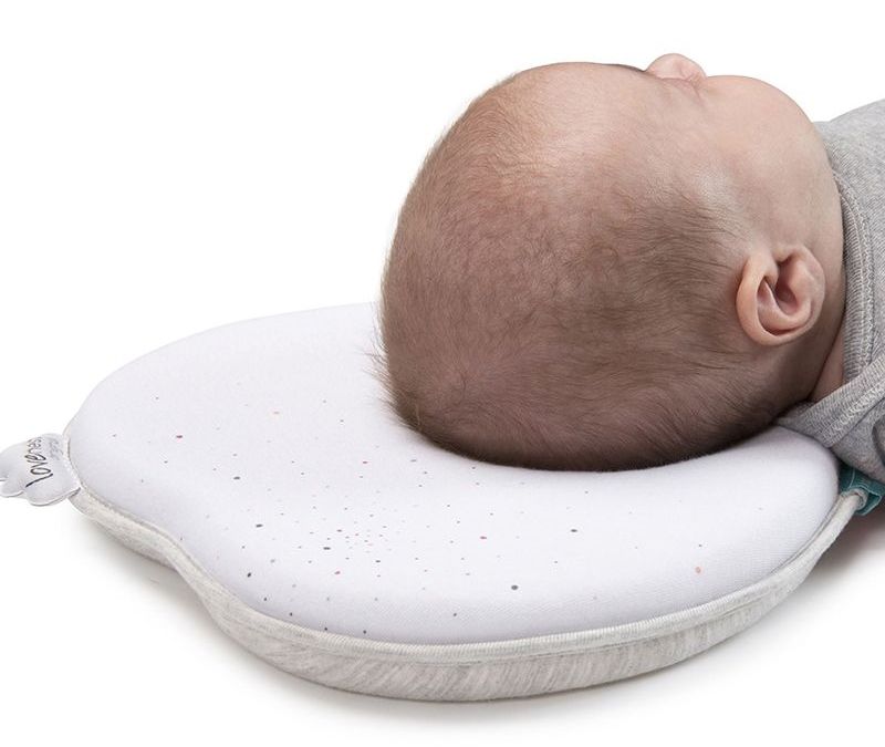 Babymoov -  Lovenest Original Flat Head Baby Pillow - White