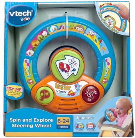 Vtech - Pin And Explore Steering Wheel