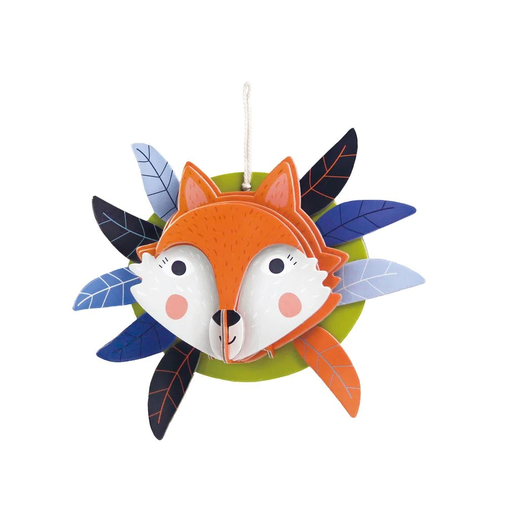 Avenir - 3D Decoration - Fox Kit -Multicolor