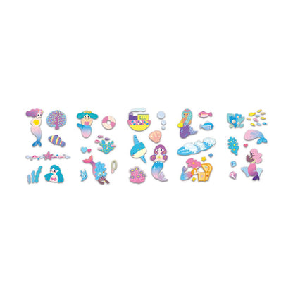 Avenir - Nail Stickers And Tattoos - Mermaid | Trend-Multicolor