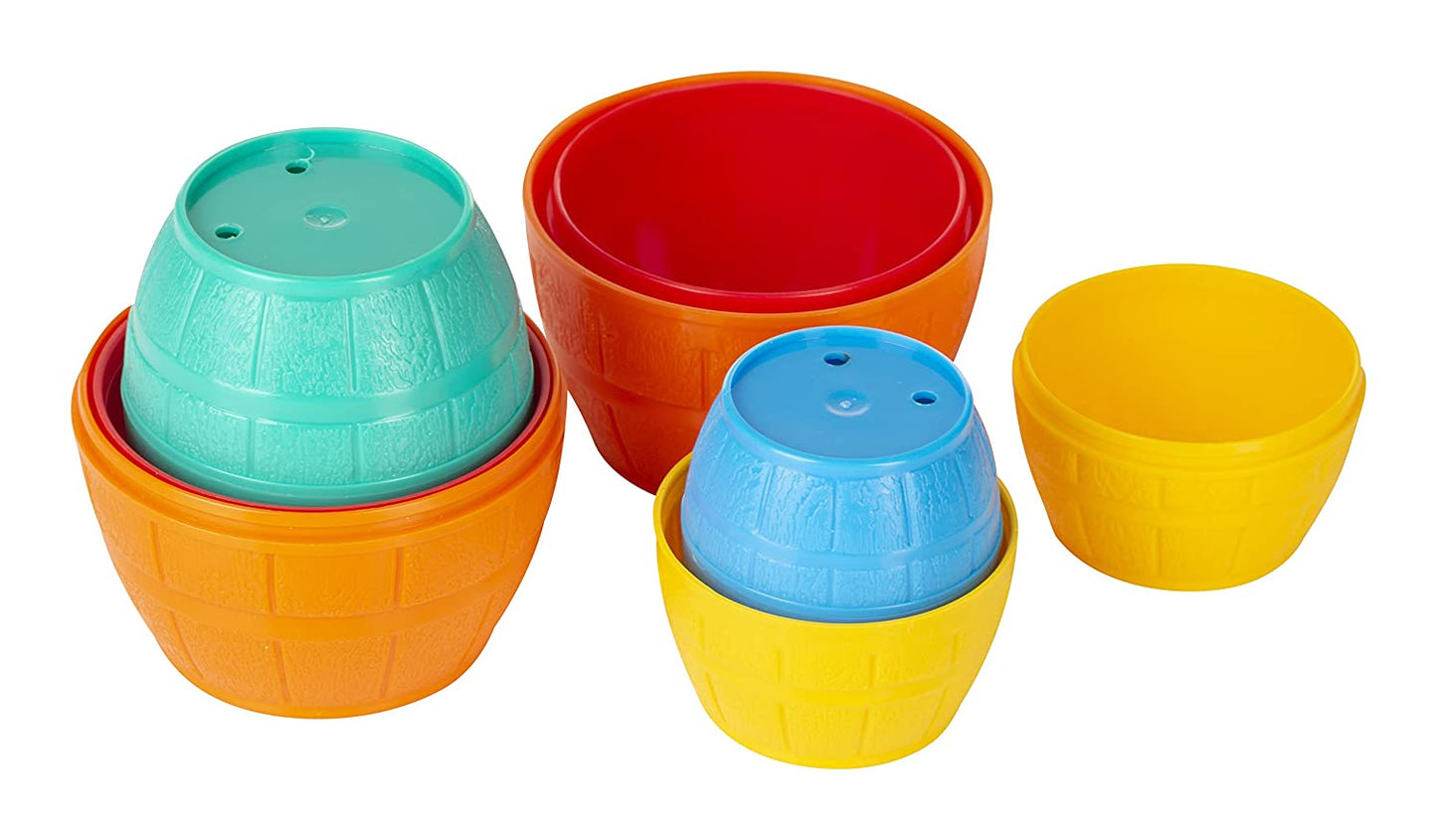 Funskool - Stacking Barrels-Multicolor