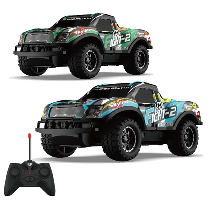 D-Power - :24 Twin R/C 27Mhz Skyline For Fight-2 Car Light & Usb-Multicolor