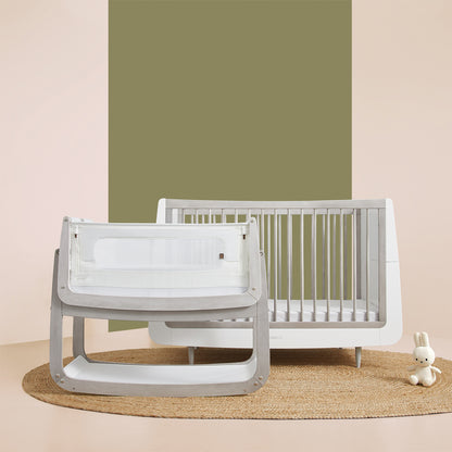 Snuz- Kot Skandi Cot Bed  - Silver Birch