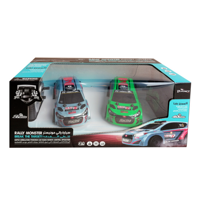 D-Power -  Rally Monster | Rtr, Radio Remote Control Car For Kids -Blue