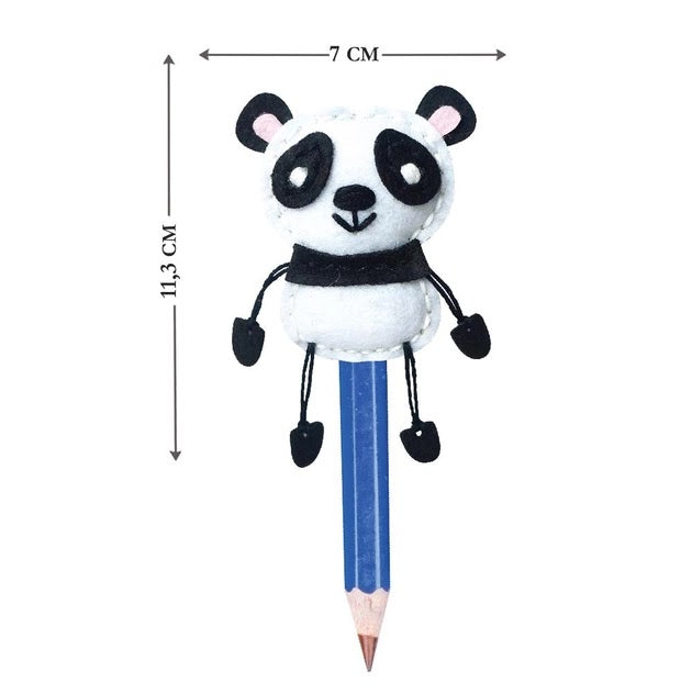 Avenir - Sewing Pen Topper  Sewing Kit - Panda -Multicolor