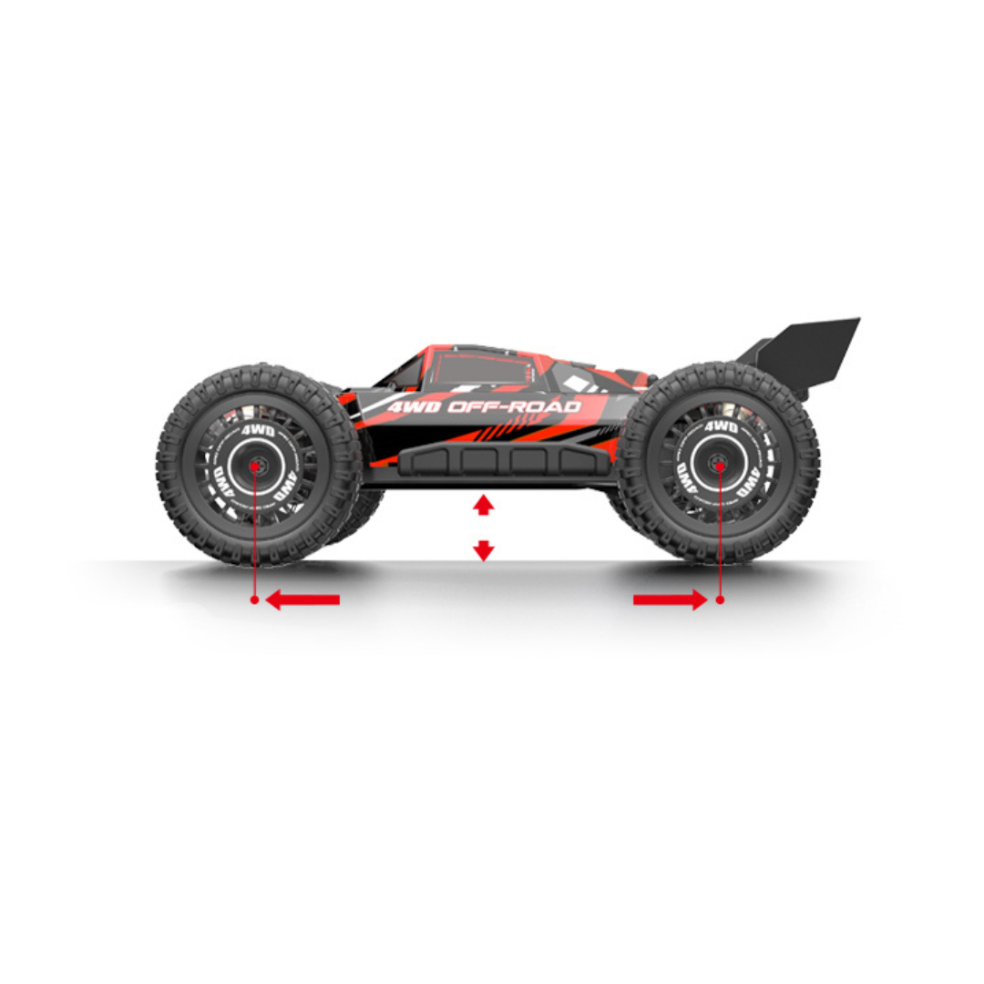 Mjx -  Rc Hobby Grade Truck | High Speed 30Km/H, 2.4Ghz Remote Control -Multicolor