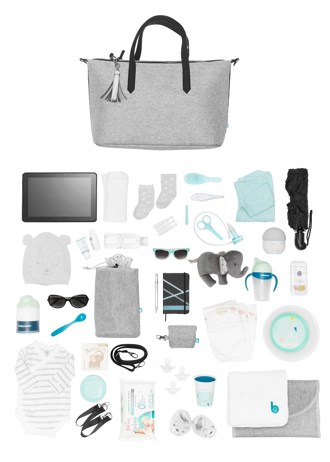 Babymoov - Changing Bag Le Champ Elysees - Grey