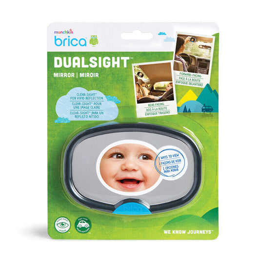 Munchkin- Dual Sight Mirror - Black