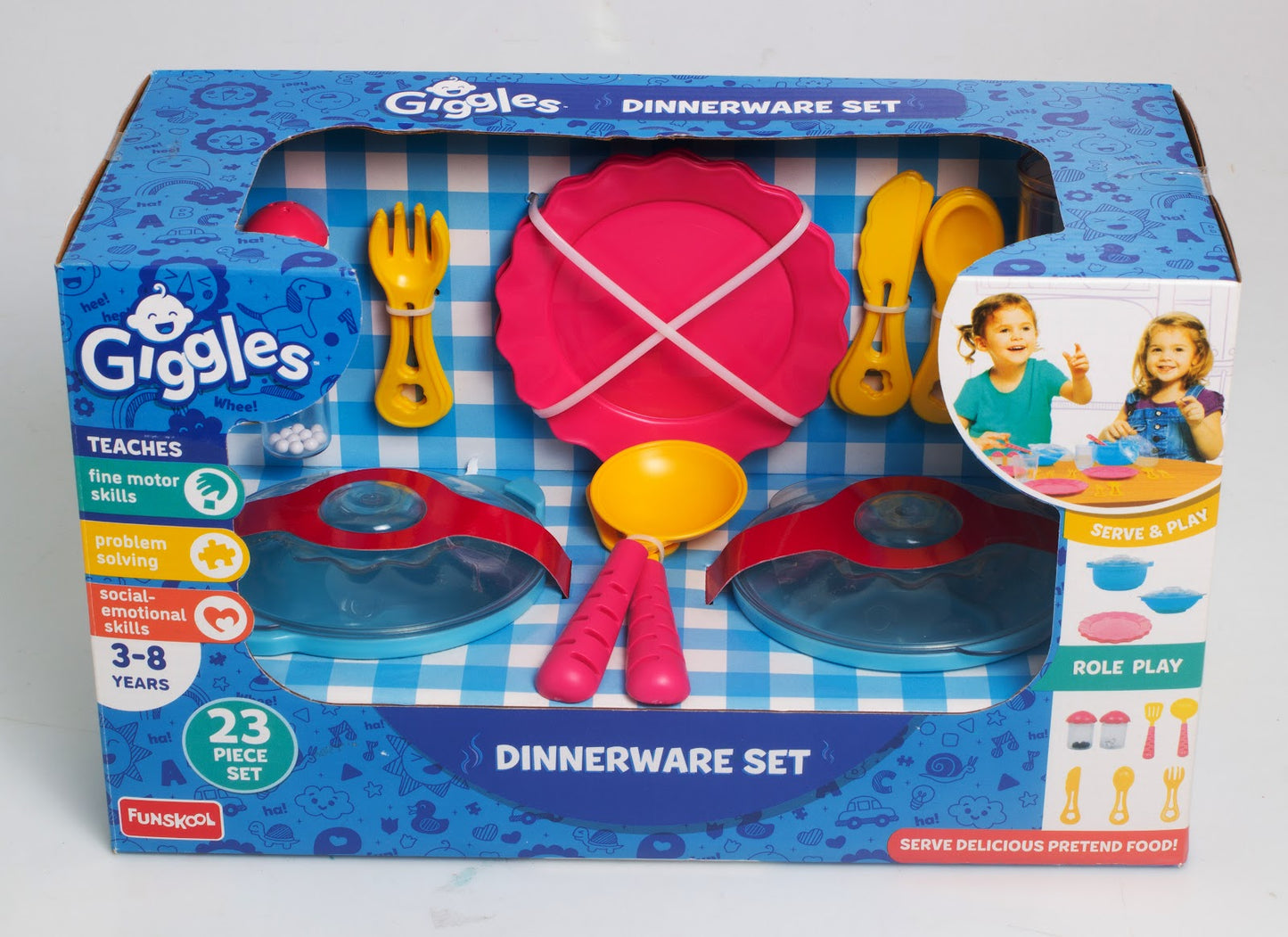 Funskool -  Dinnerware Set-Multicolor