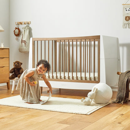 Snuz- Kot Skandi Cot Bed  - Walnut