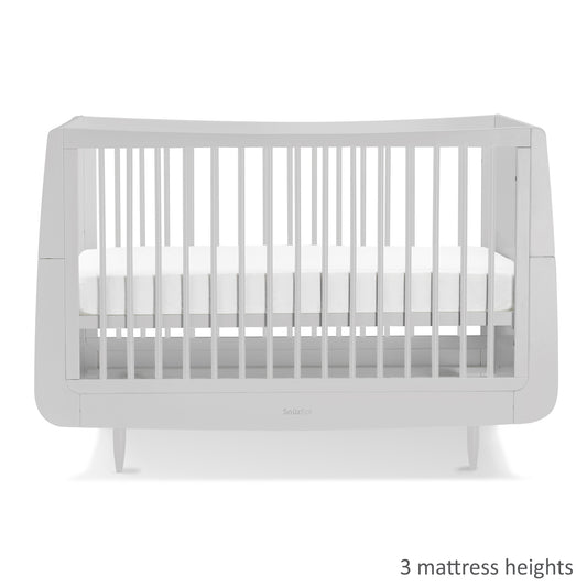 Snuz- Kot Skandi Cot Bed  - Haze Grey/Grey