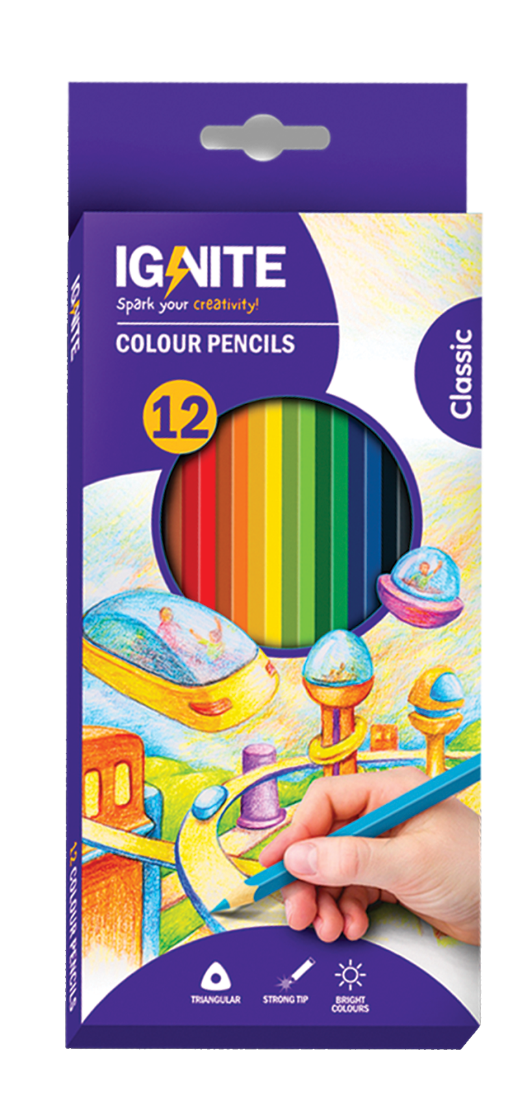 Ignite -  Little Minds Colouring Kit | Is Designed To Inspire Creativity And Artistic Expression -Multicolor