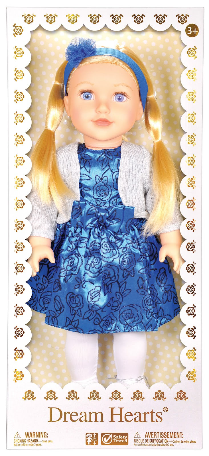 Lotus -  18" Inch Soft Huggable Doll - Luna-Multicolor