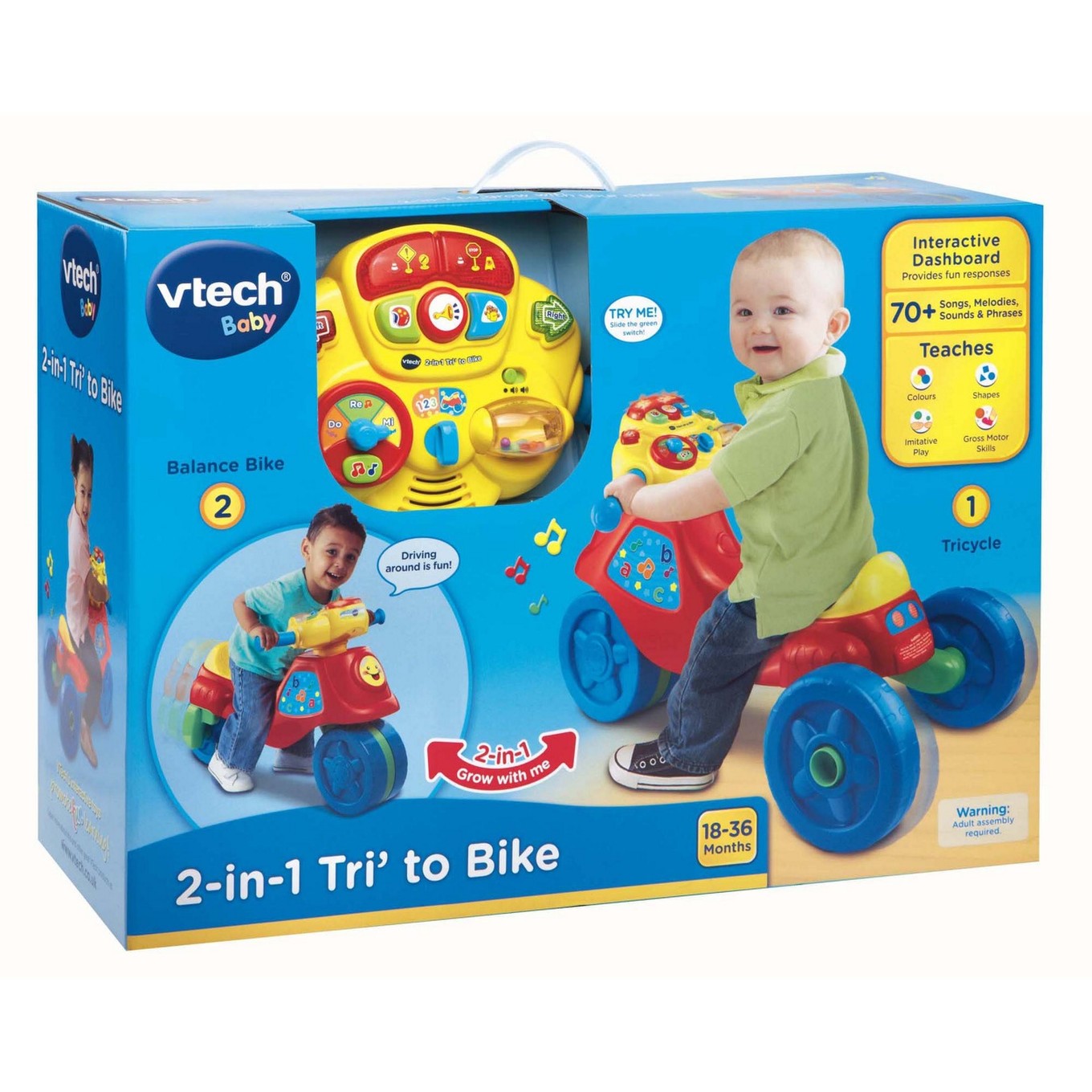 Vtech -  Baby 2-In-1 Trike To Bike