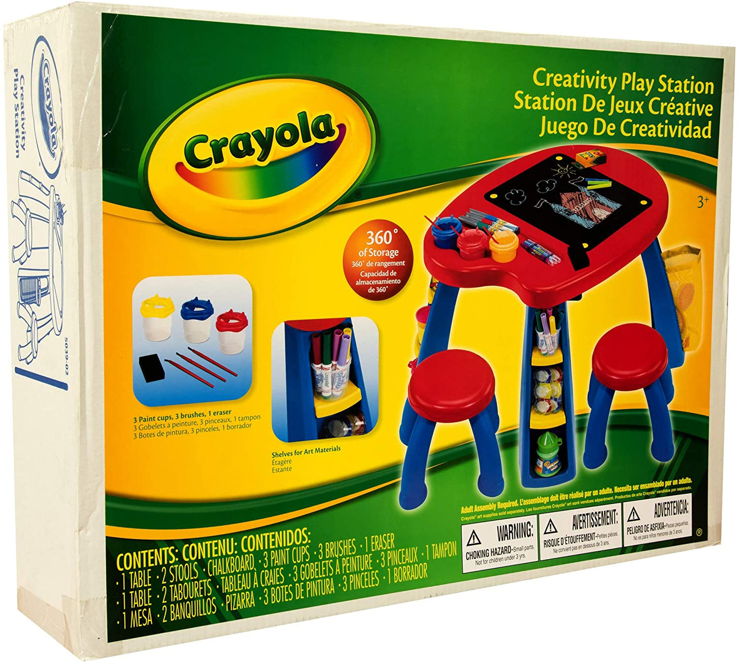 Crayola Easels - Y Play Station (2 Stool)