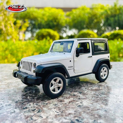 Msz - Jeep Wrangler – Die-Cast Replica, Ultimate Collector'S Item-White