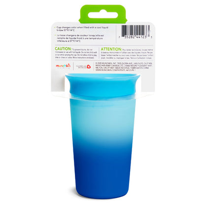 Munchkin-60° Color Changing Cup 9 Oz - 12 Months+ - Blue