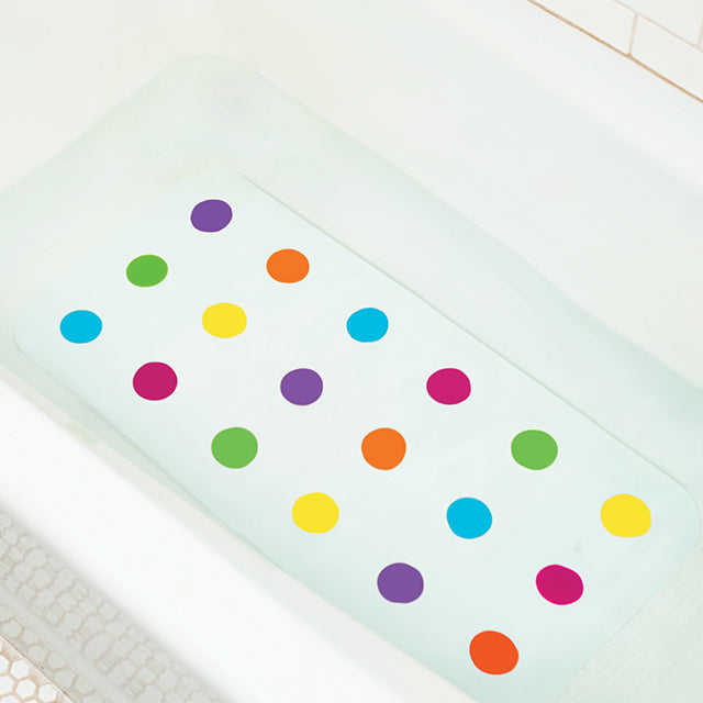 Munchkin- Dots™ Bath Mat
36 Months + - Multi Color