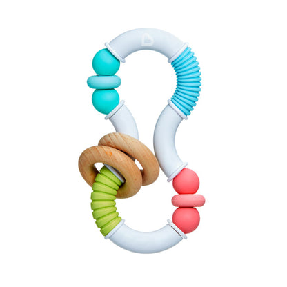 Munchkin- Sili Twisty™ Teether 3 Months + - Multi Color