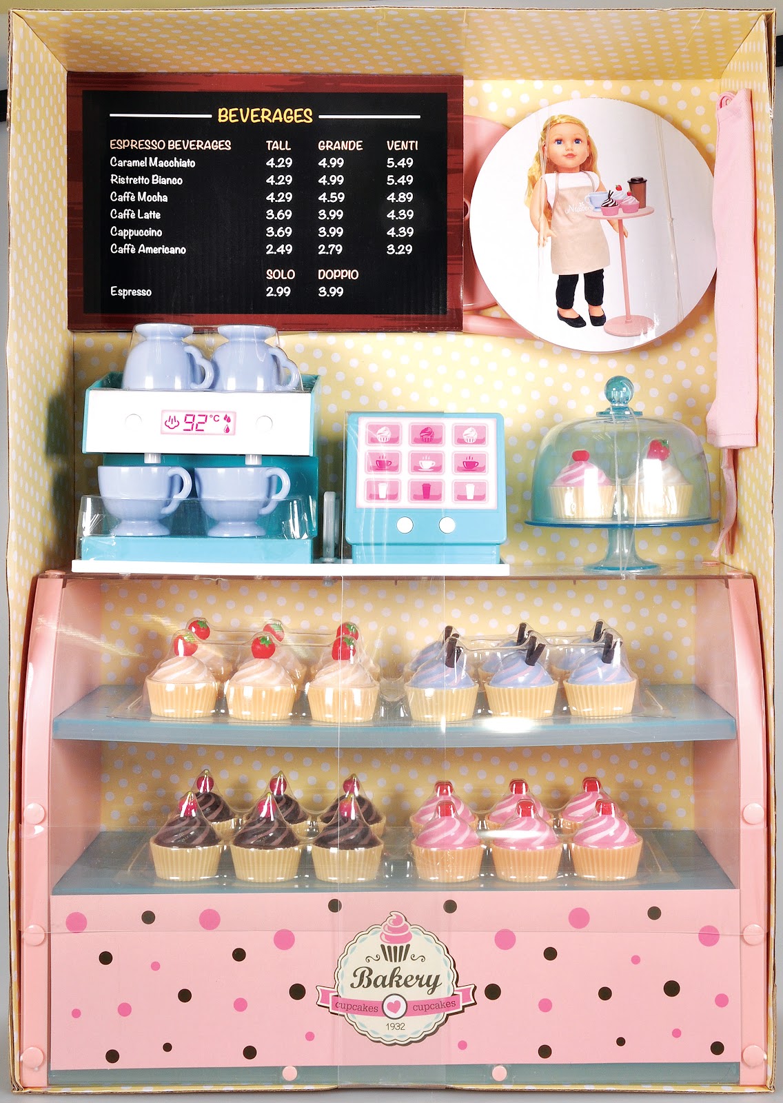 Lotus -  Cupcake Shop Playset -Multicolor