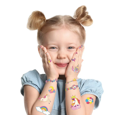 Avenir - Nail Stickers And Tattoos - Unicorn | Trend-Multicolor