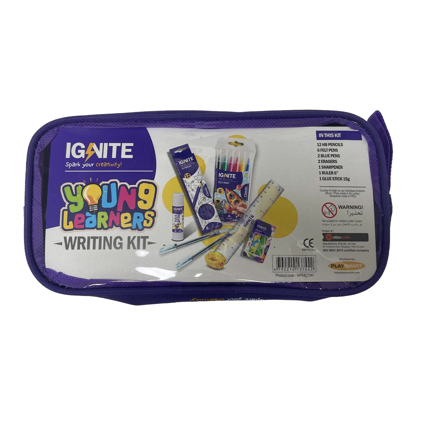 Ignite -  Young Learners Writing Kit | Is Designed To Inspire Creativity And Artistic Expression -Multicolor