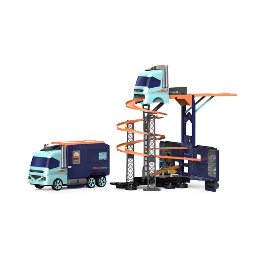 D-Power -  Super Transformer Construction Truck | 2In1 - Truck & -Orange