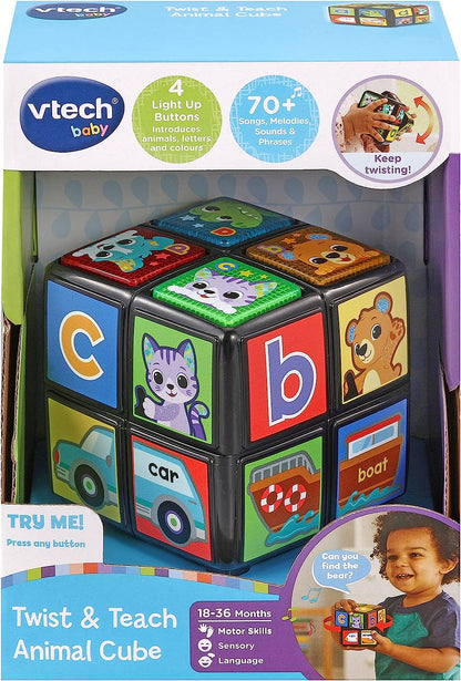 Vtech -  Baby Twist & Teach Animal Cube