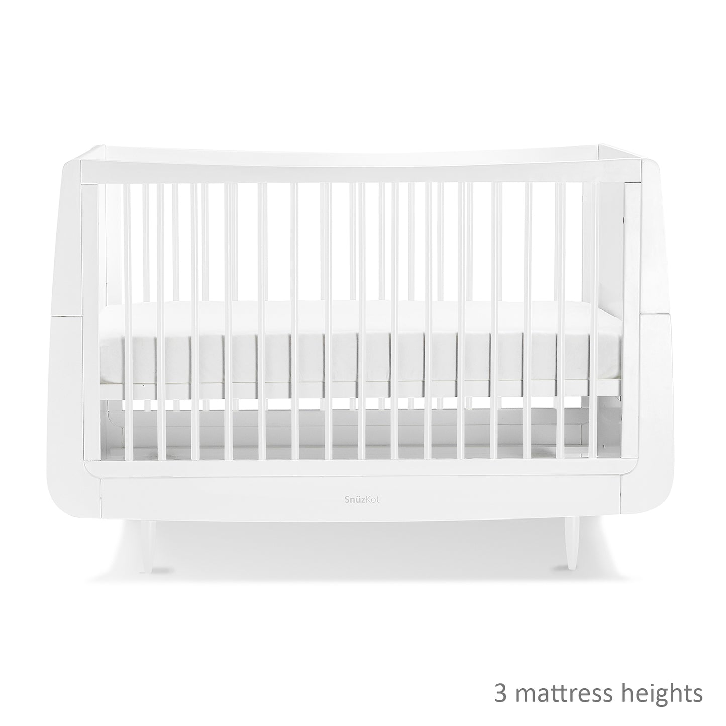 Snuz-White Nursery Set Snuz- Kot + Snuz- Kot Changer Skandi  - Pack Of 2 - White & Skandi White