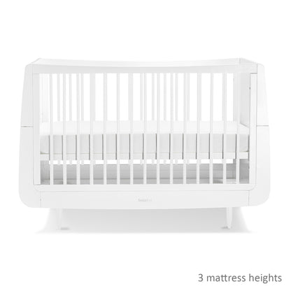 Snuz-White Nursery Set Snuz- Kot + Snuz- Kot Changer Skandi  - Pack Of 2 - White & Skandi White