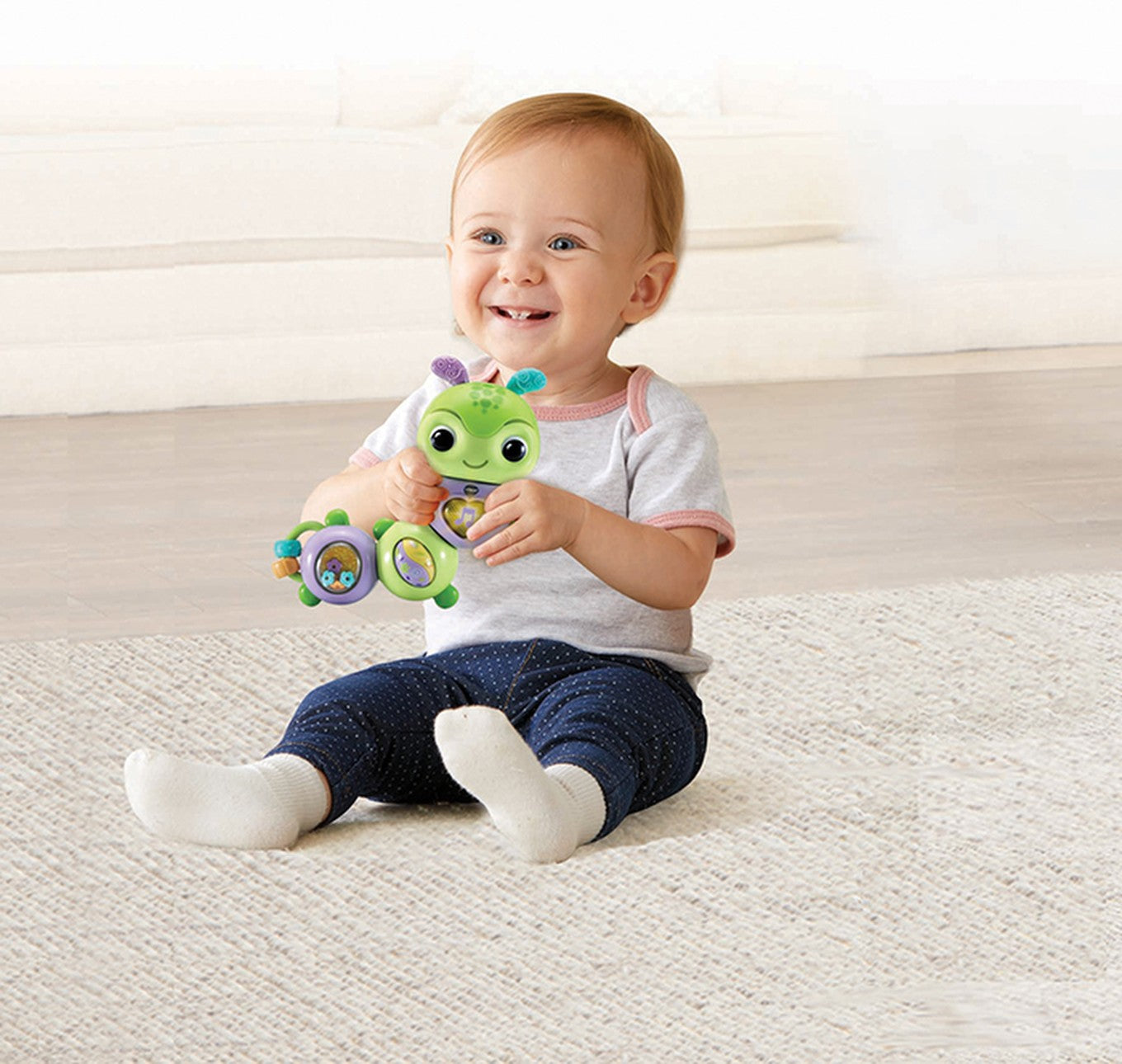 Vtech -  Twist & Explore Caterpillar Rattle