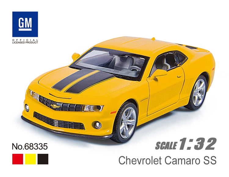 Msz - Chevrolet Camaro Ss - Yellow| Die-Cast Replica, Ultimate Collector'S Item-Yellow