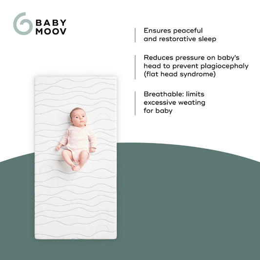 Babymoov -  Cosy' Lite Ergonomic Mattress - 70X140 Cm - Multicolour