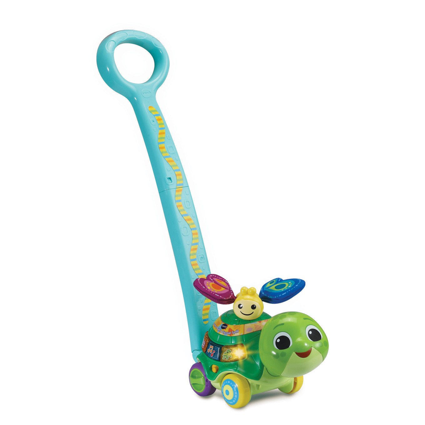 Vtech -  2-In-1 Push & Discover Turtle