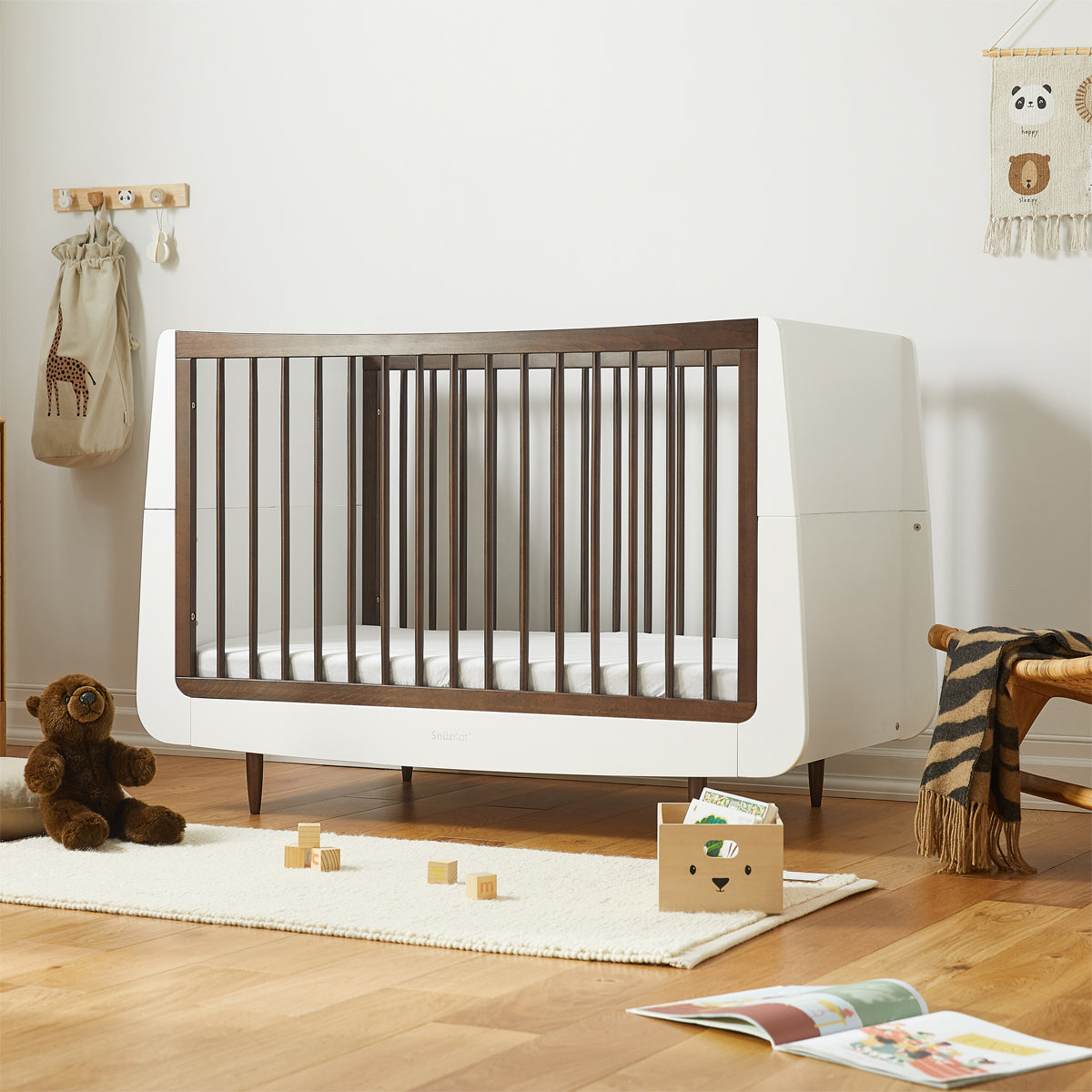 Snuz- Kot Skandi Cot Bed - Ebony