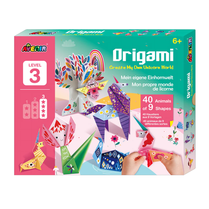 Avenir - Origami - Create My Own Tool Kits-Unicorn-Multicolor