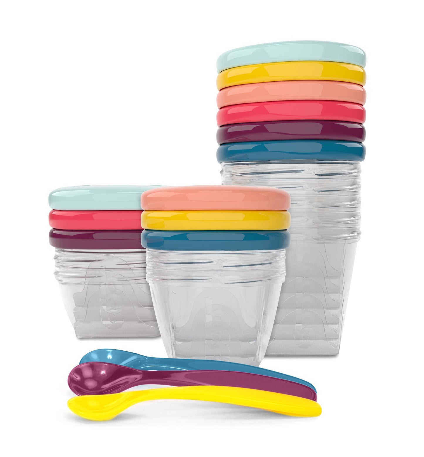 Babymoov -  Babybols Food Storage Multi Set - Multicolour