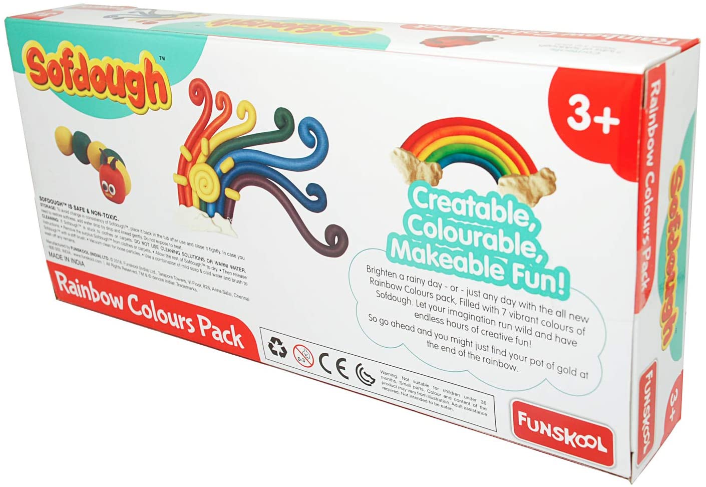 Funskool -  Rainbow Colours-Multicolor