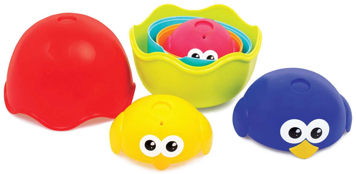 Funskool -  Stacking Egg Birds-Multicolor