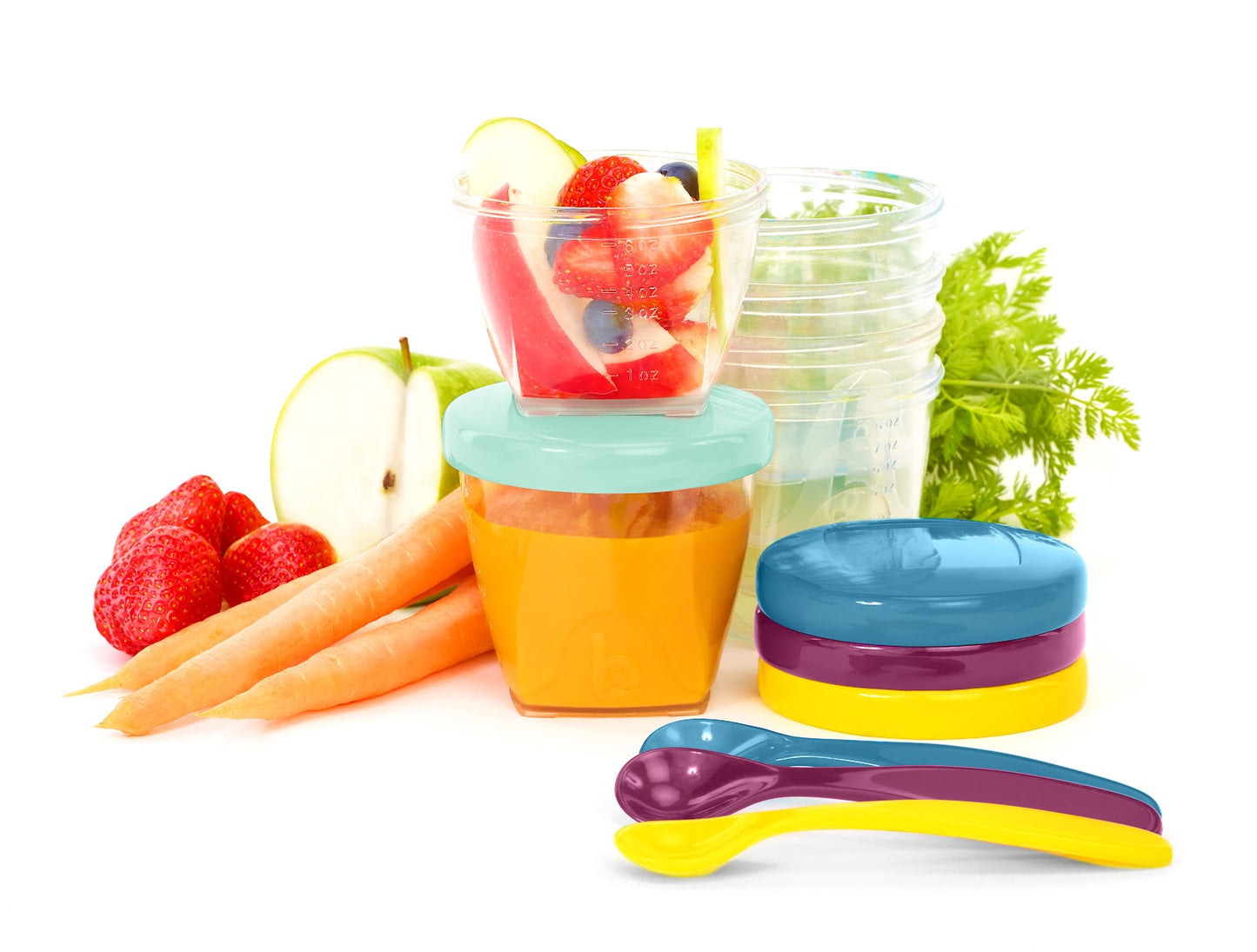 Babymoov -  Babybols Food Storage Multi Set - Multicolour