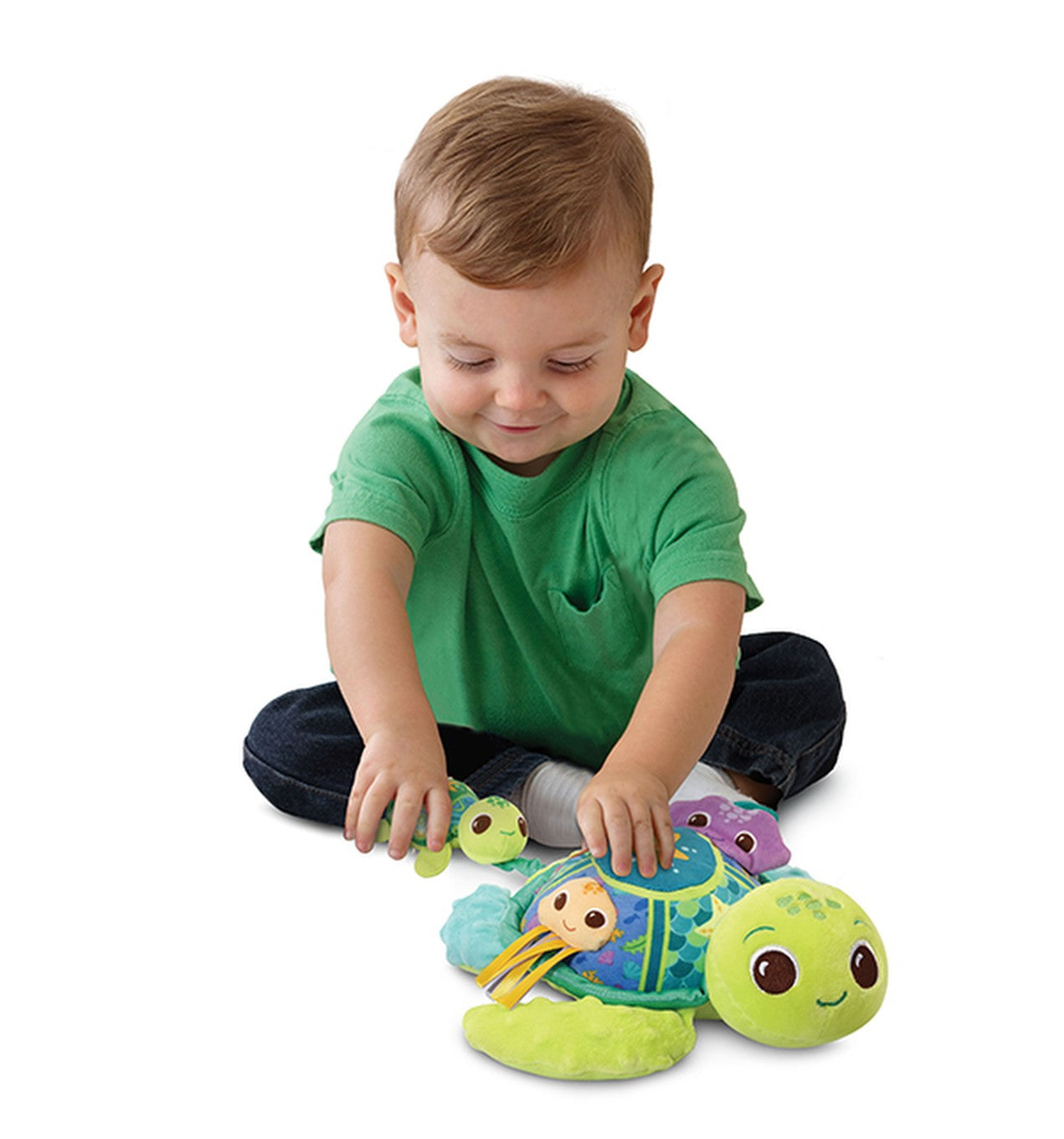 Vtech -  Soft Discovery Turtle W/ Sound & Melodies - Green