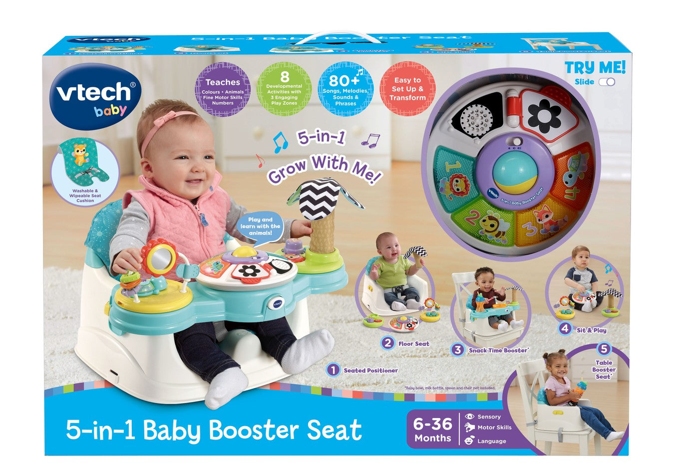 Vtech -  5-In-1 Baby Booster Seat