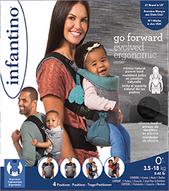 Infantino- Go Forward Evolved Ergonomic Carrier -Teal