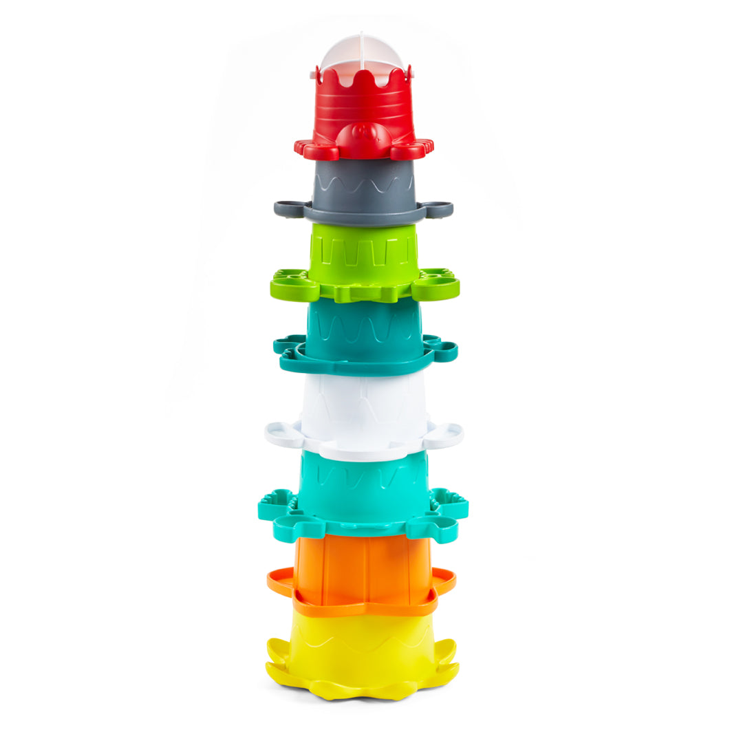 Infantino- Stack O' Fun-Multicolor