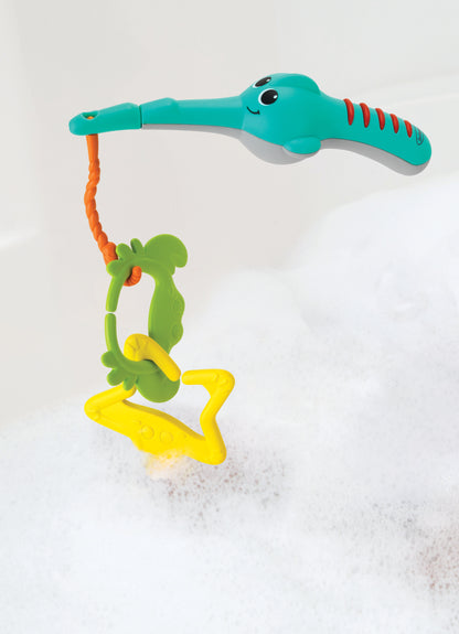 Infantino- Fish & Link Bath Activity Set-Multicolor